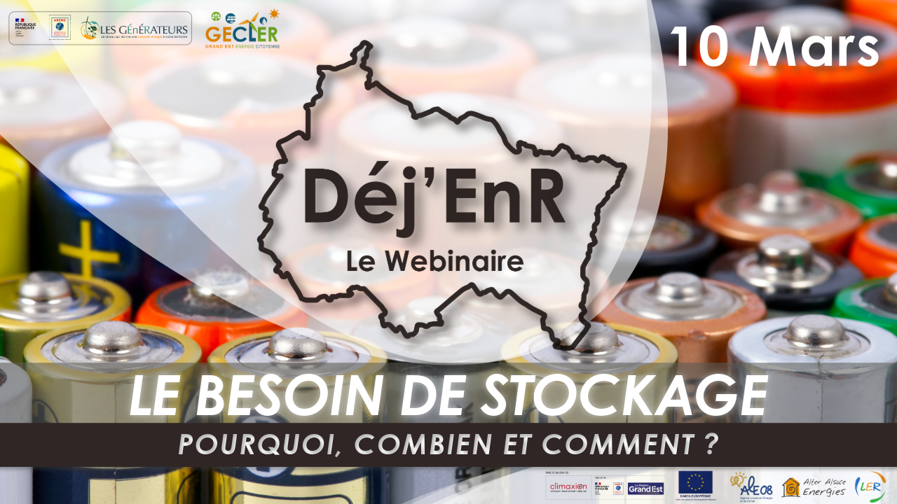 Déj’EnR : Le besoin de stockage