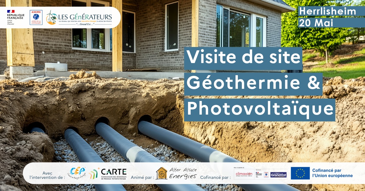 Visite Géothermie & Photovoltaïque 