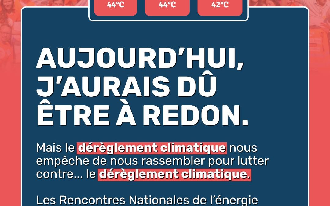 J&rsquo;aurais dû être à Redon !